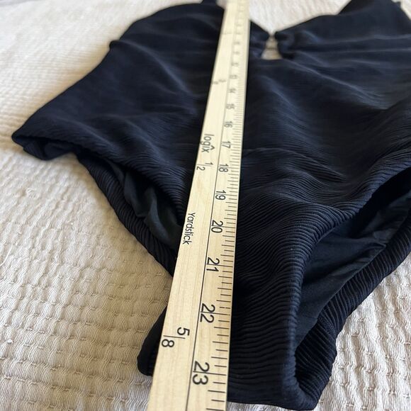 Anthropologie Malai Eiffel One-Piece Swimsuit $168 Women Medium Sexy Black GUC - Picture 15 of 15